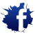 Cracked-Facebook-Logo